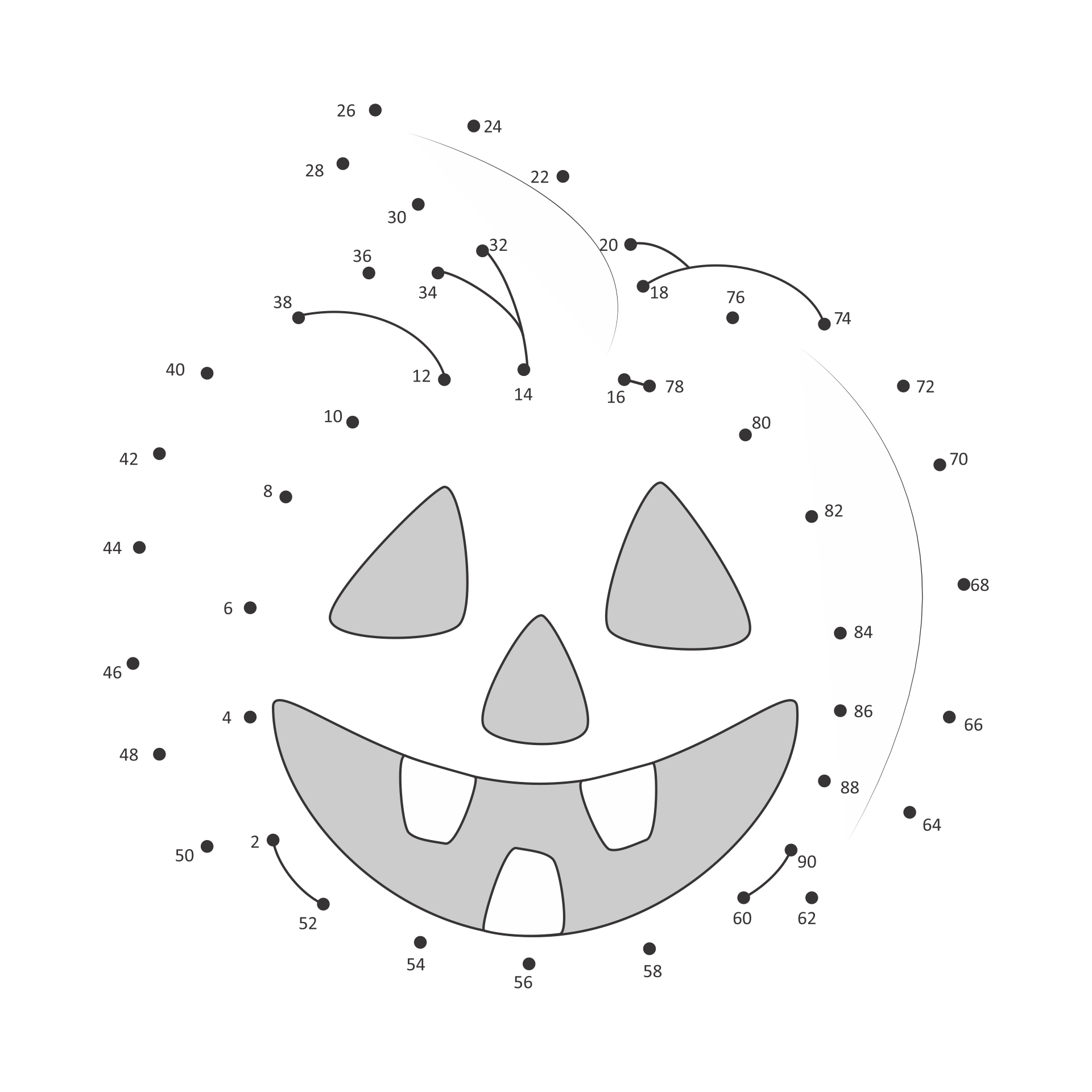 15 Best Halloween Connect The Dots Printables PDF For Free At 