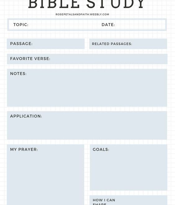 15 Free Bible Journaling Printables And Templates Happier Human