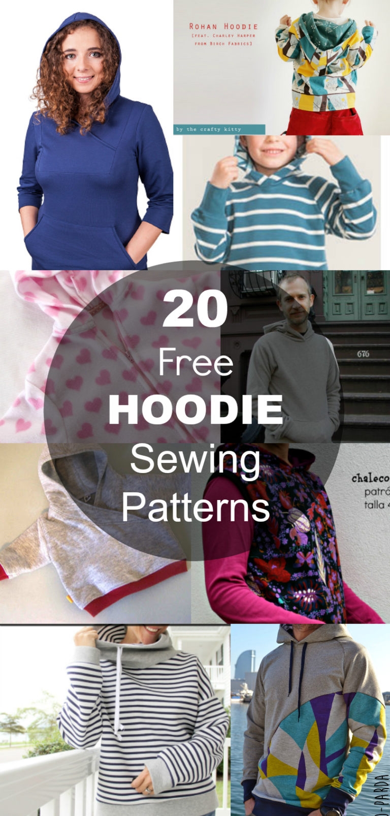 20 Hoodie Free Printable Sewing Patterns On The Cutting Floor 20 Hoodie Free Printable Sewing Patterns On The Cutting Floor