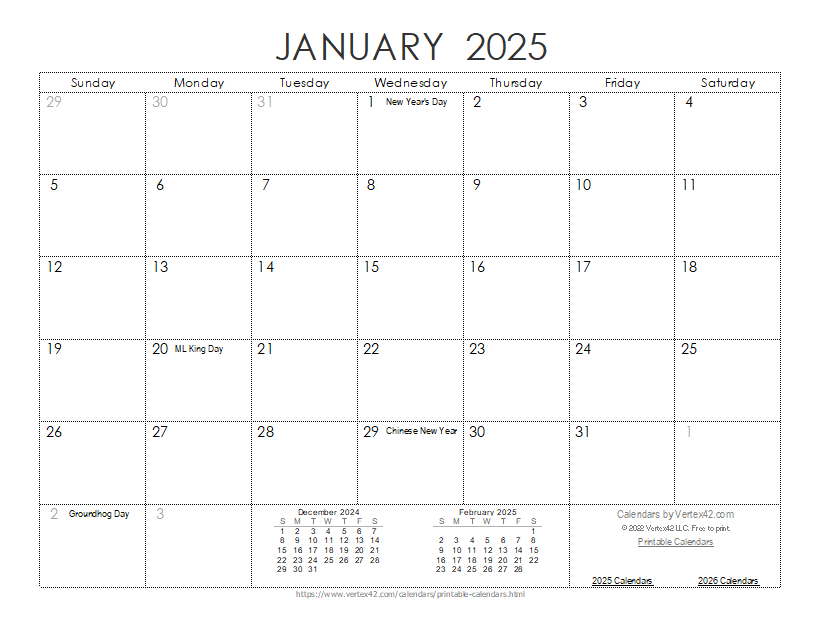 2025 Calendar Template Free Editable Printable Monthly Subscription 