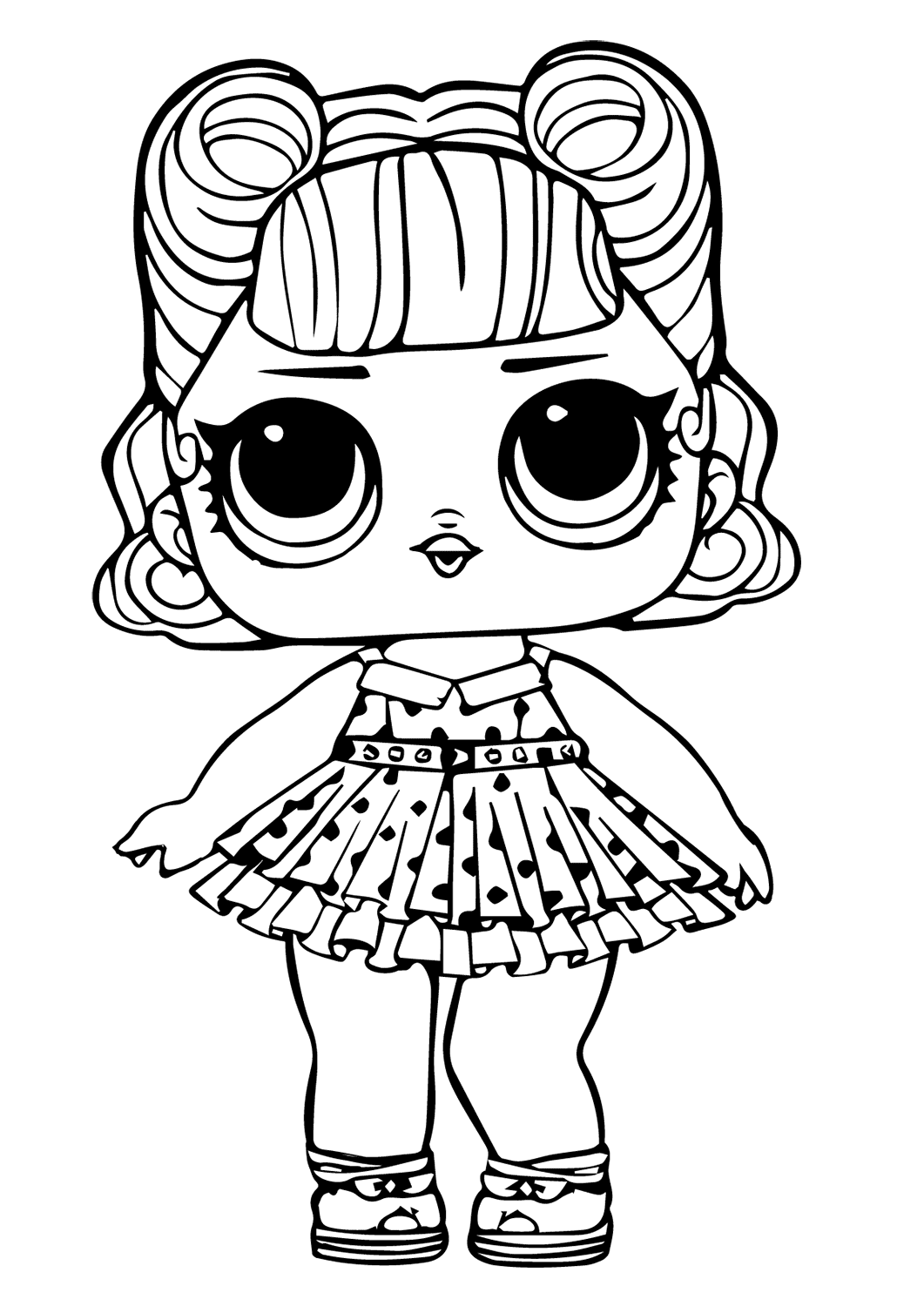 40 Free Printable Lol Surprise Dolls Coloring Pages Lol Dolls 