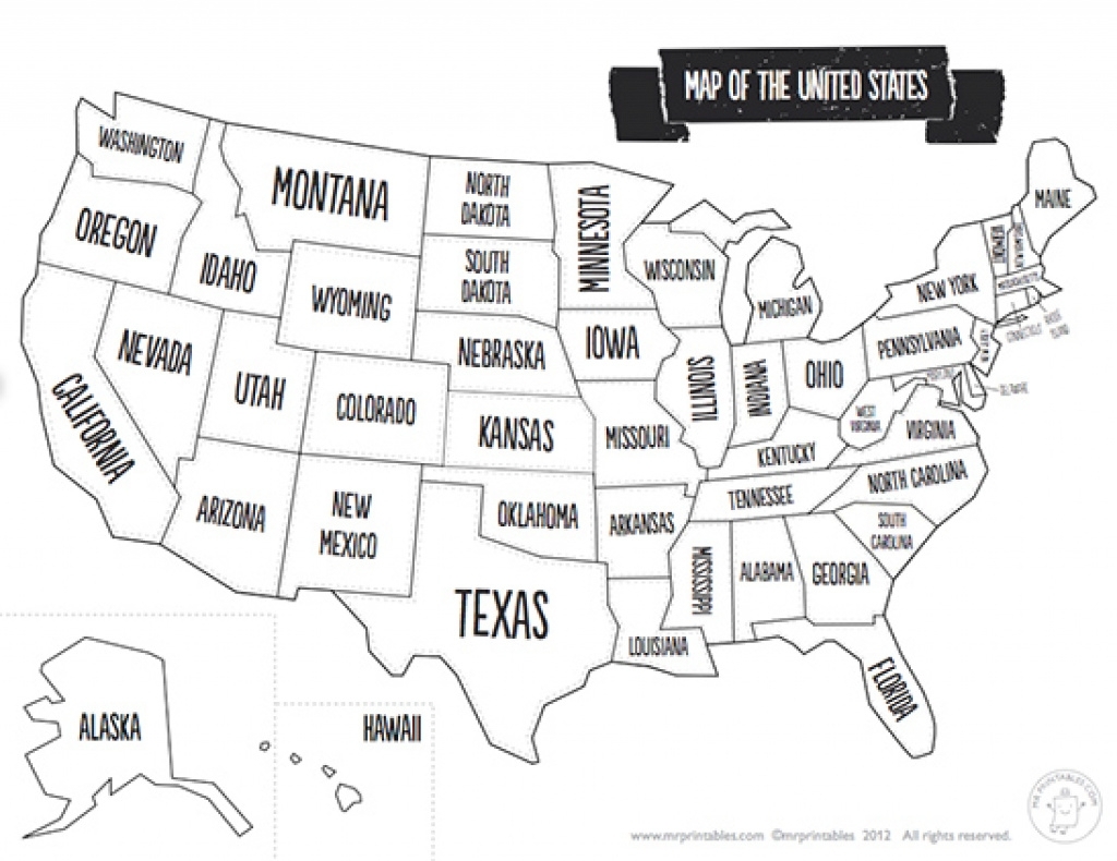 Printable Worksheets 50 Usa States