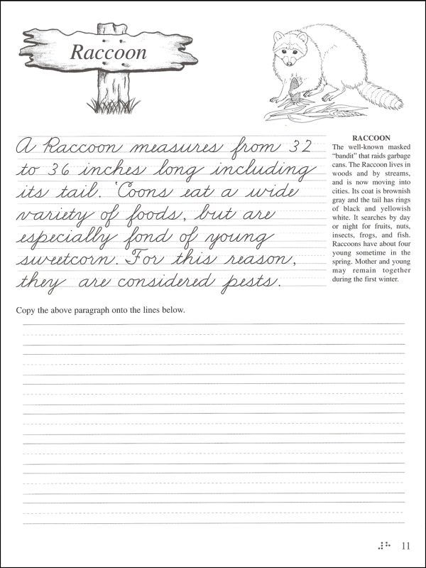 Printable Cursive Handwriting Worksheets For 5Th Graders
