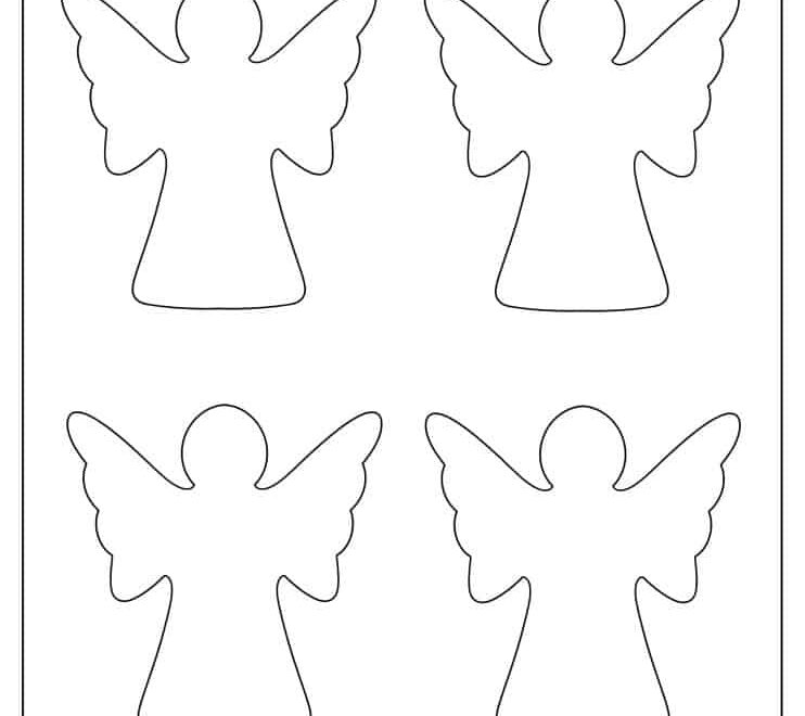 60 Angel Templates Free PDF Printables