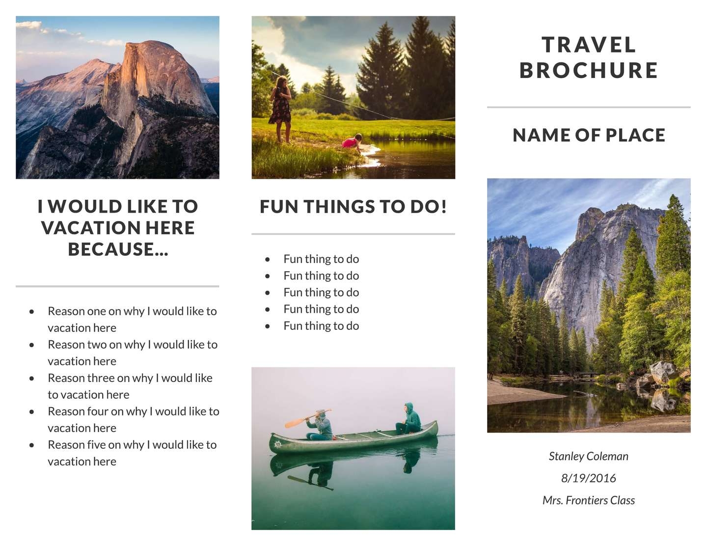 800 Free Travel Brochure Templates Examples 8 Free Templates 