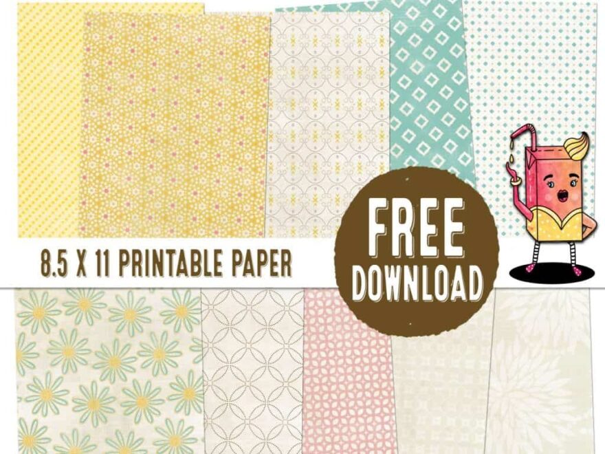 A Free Collection Of Pattern Printable Paper To Download Print
