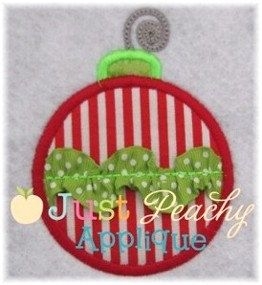 Printable Christmas Balls For Applique