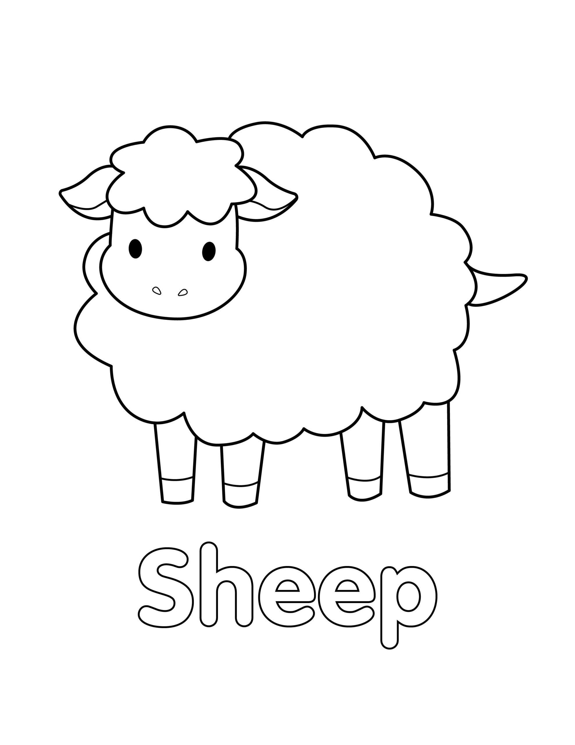Printable Worksheet For A Lamb