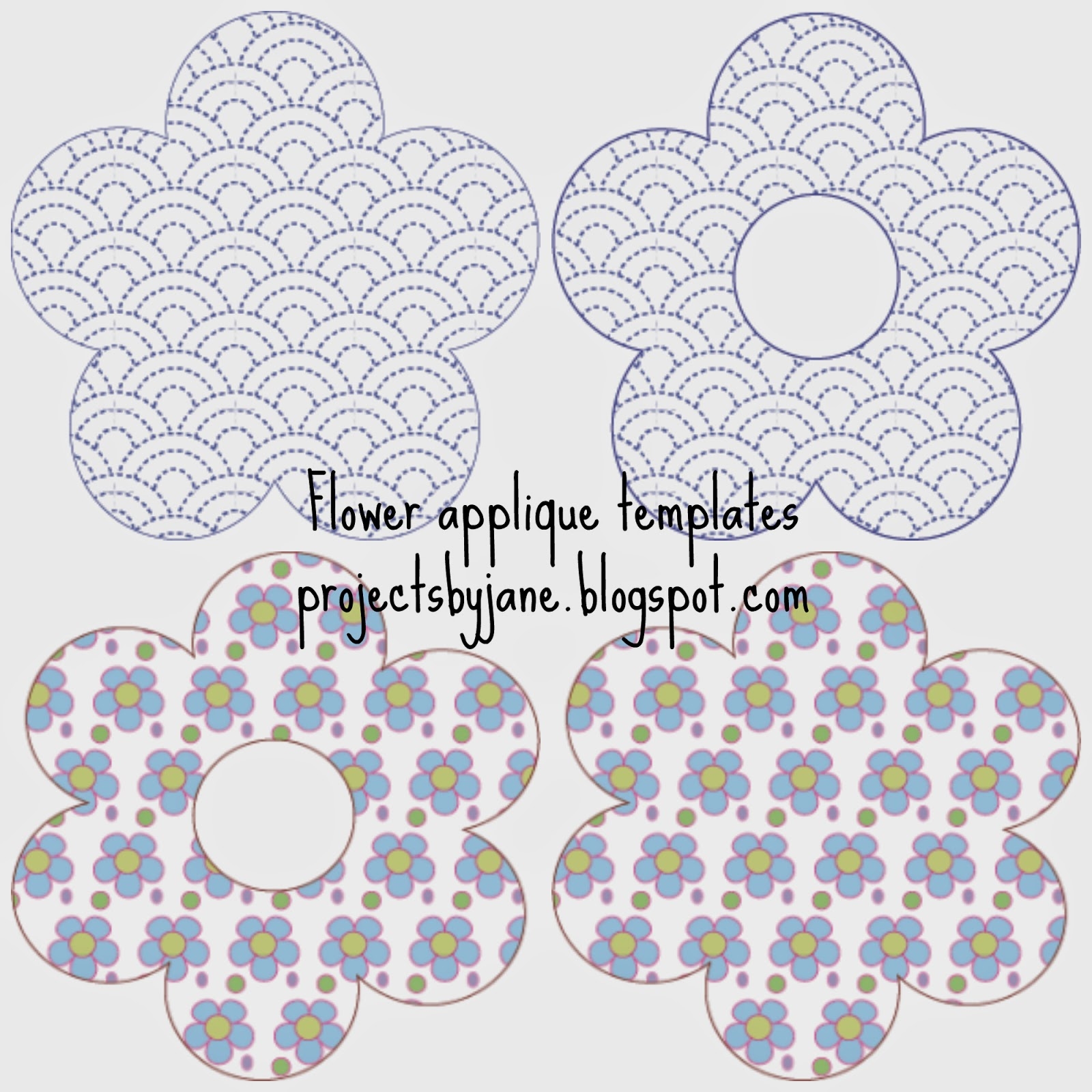 Free And Printable Applique 2025 Patterns