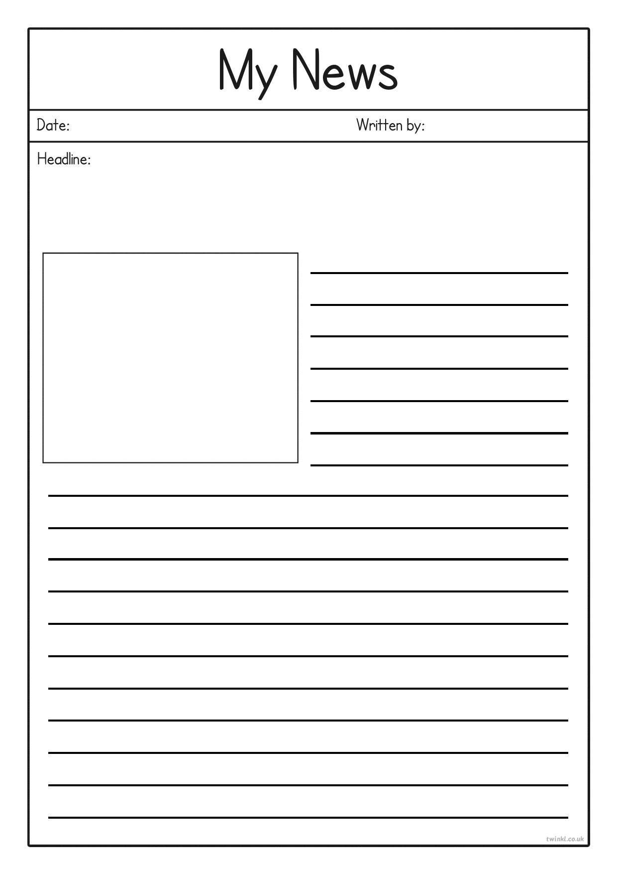 Article Template Free