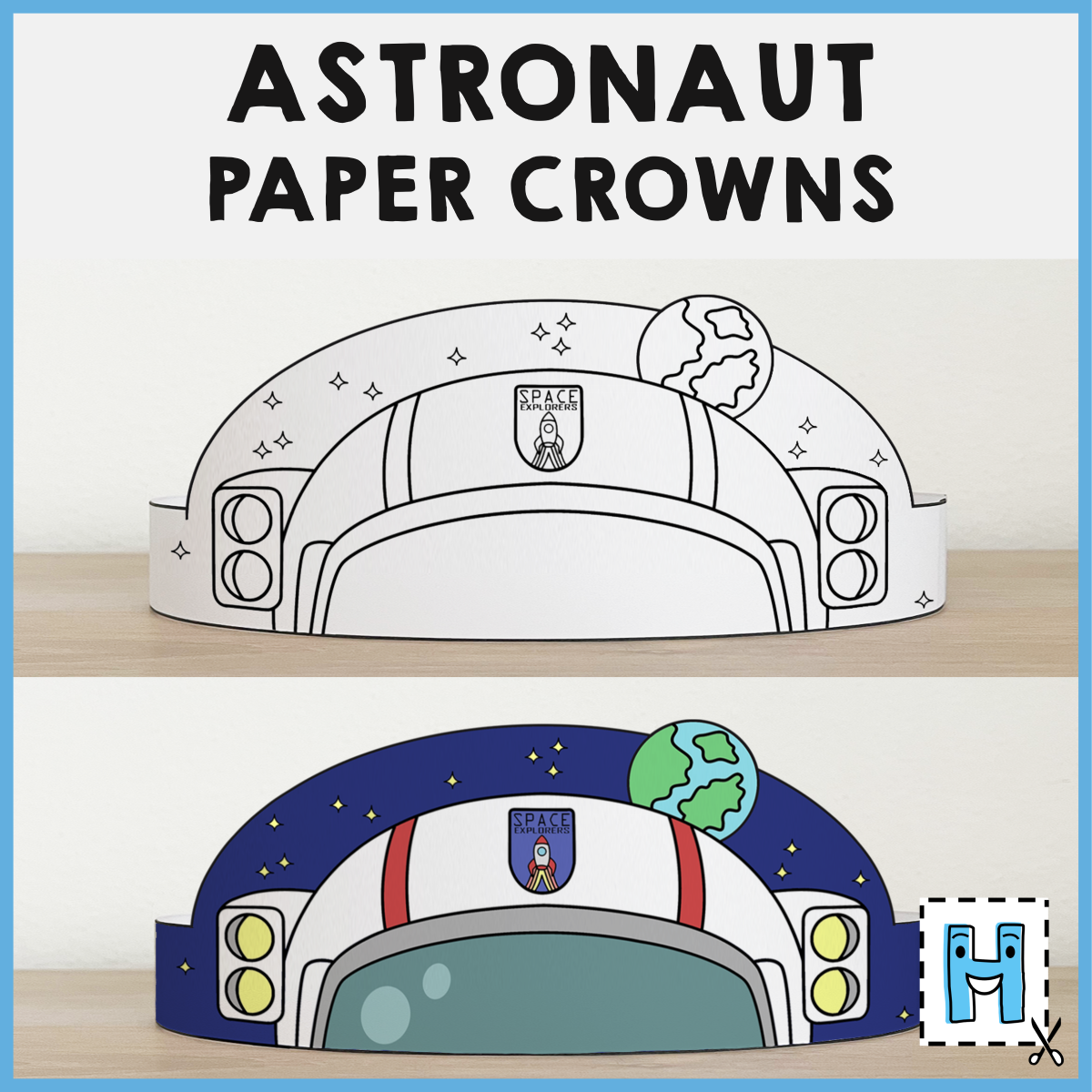 Free Printable Astronaut Helmet Template