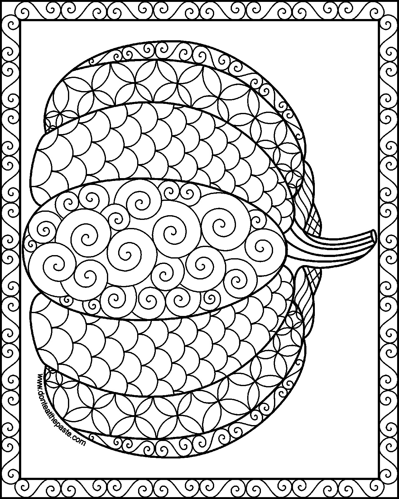Autumn Adult Coloring Pages At GetColorings Free Printable 