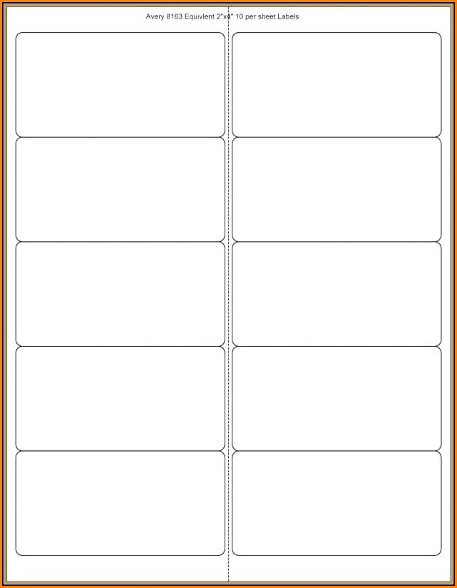 Avery Template 16154
