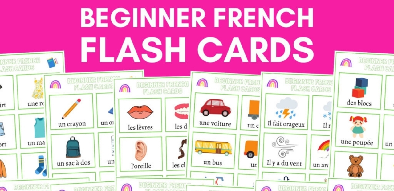 Printable French Flashcards With Pictures