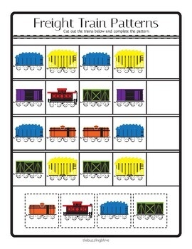Book Study Freight Train By Donald Crews By The Buzzling B Hive