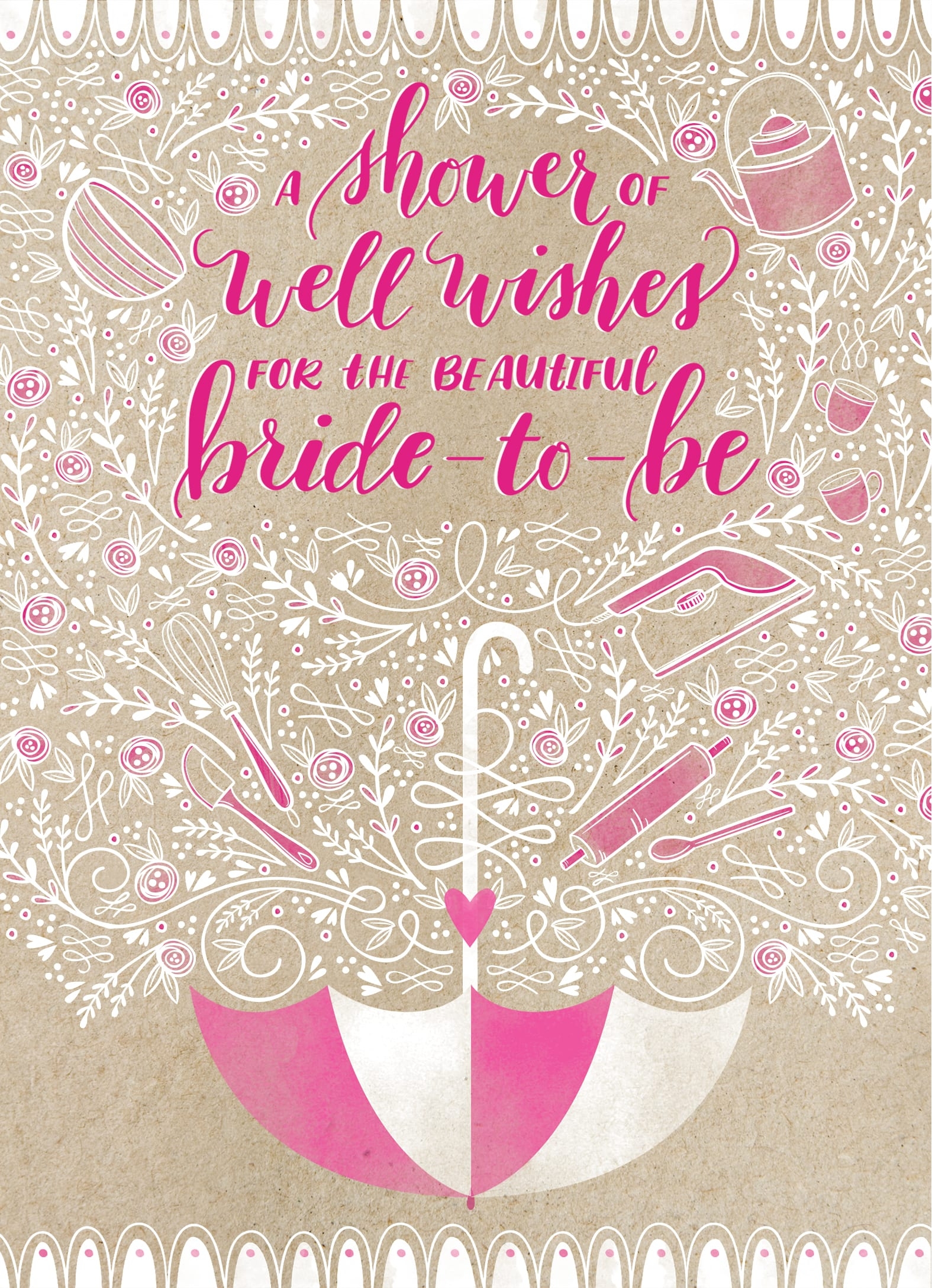 Bridal Shower Card Printable