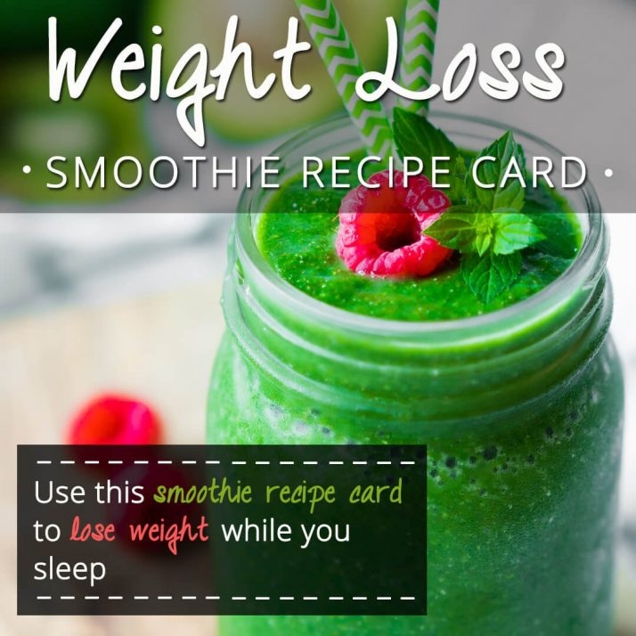 Brighten Up Your Day With This FREE Weight Loss Smoothie Recipe Card