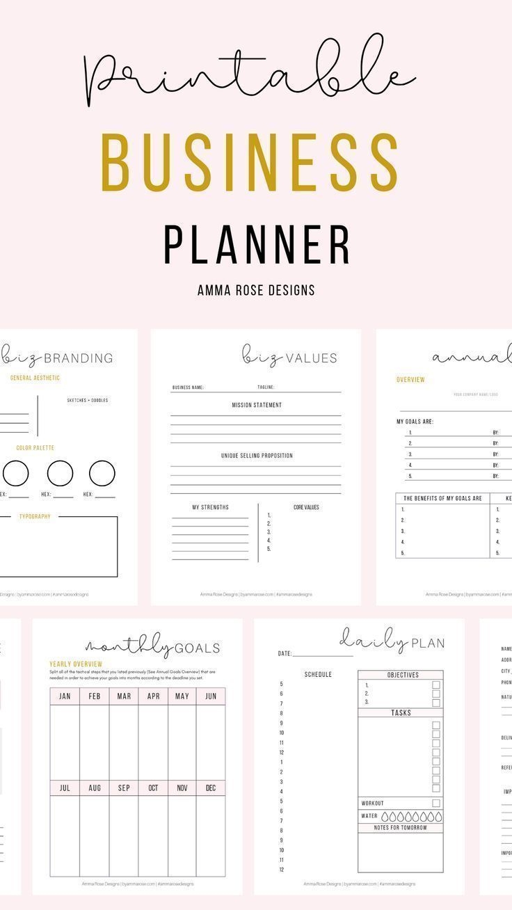 Free Printable Business Templates