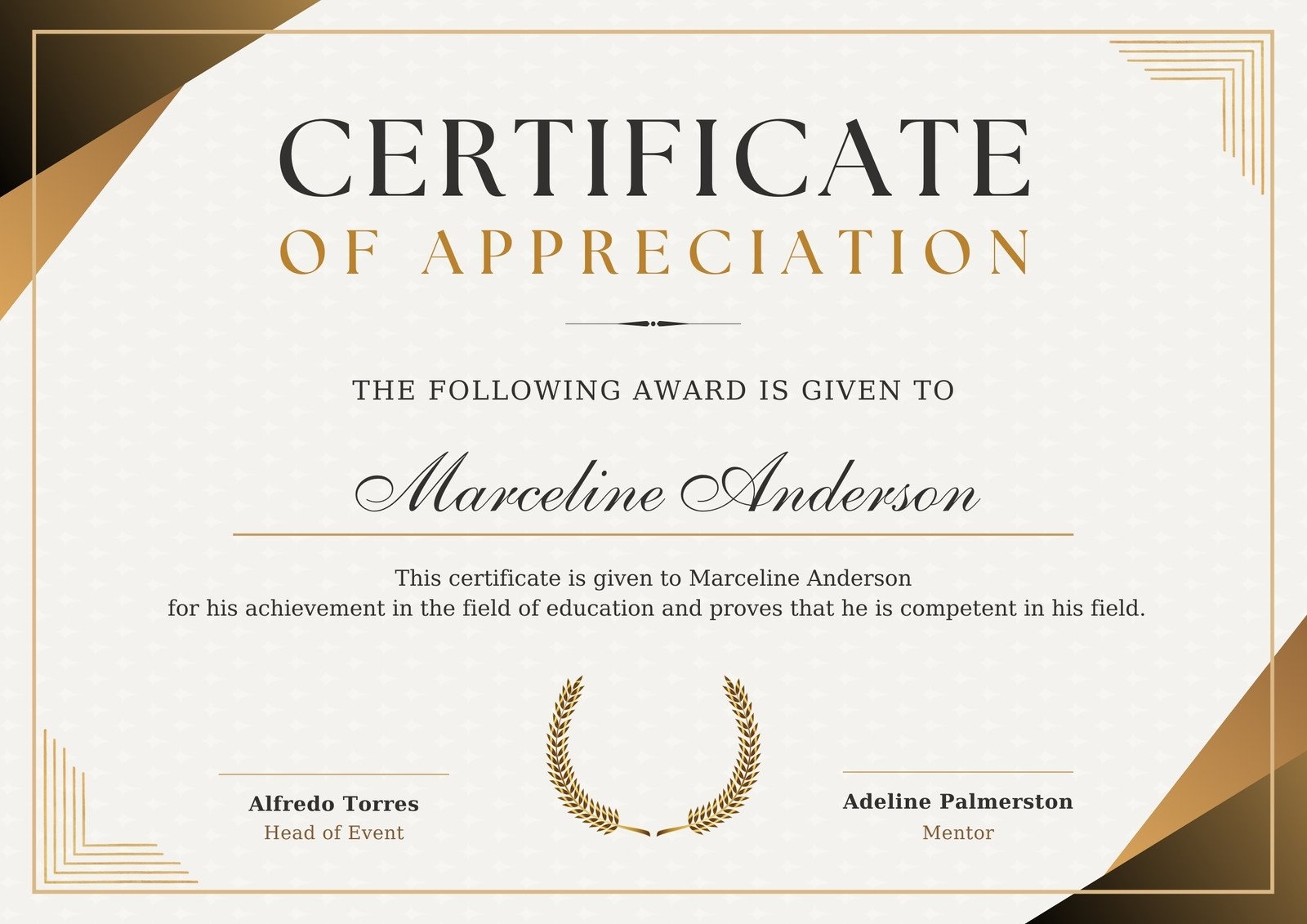 Certificate Of Appreciation Templates Free Certificate Of Appreciation Templates Free