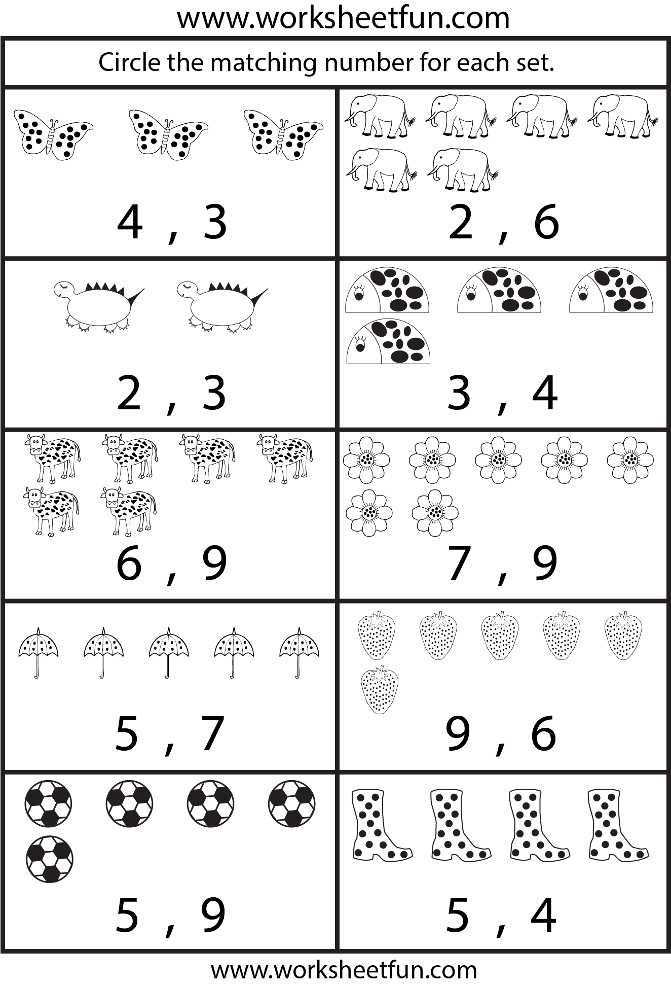 Counting Worksheets 1 10 Counting Worksheets 1 10 With An Apple Theme 