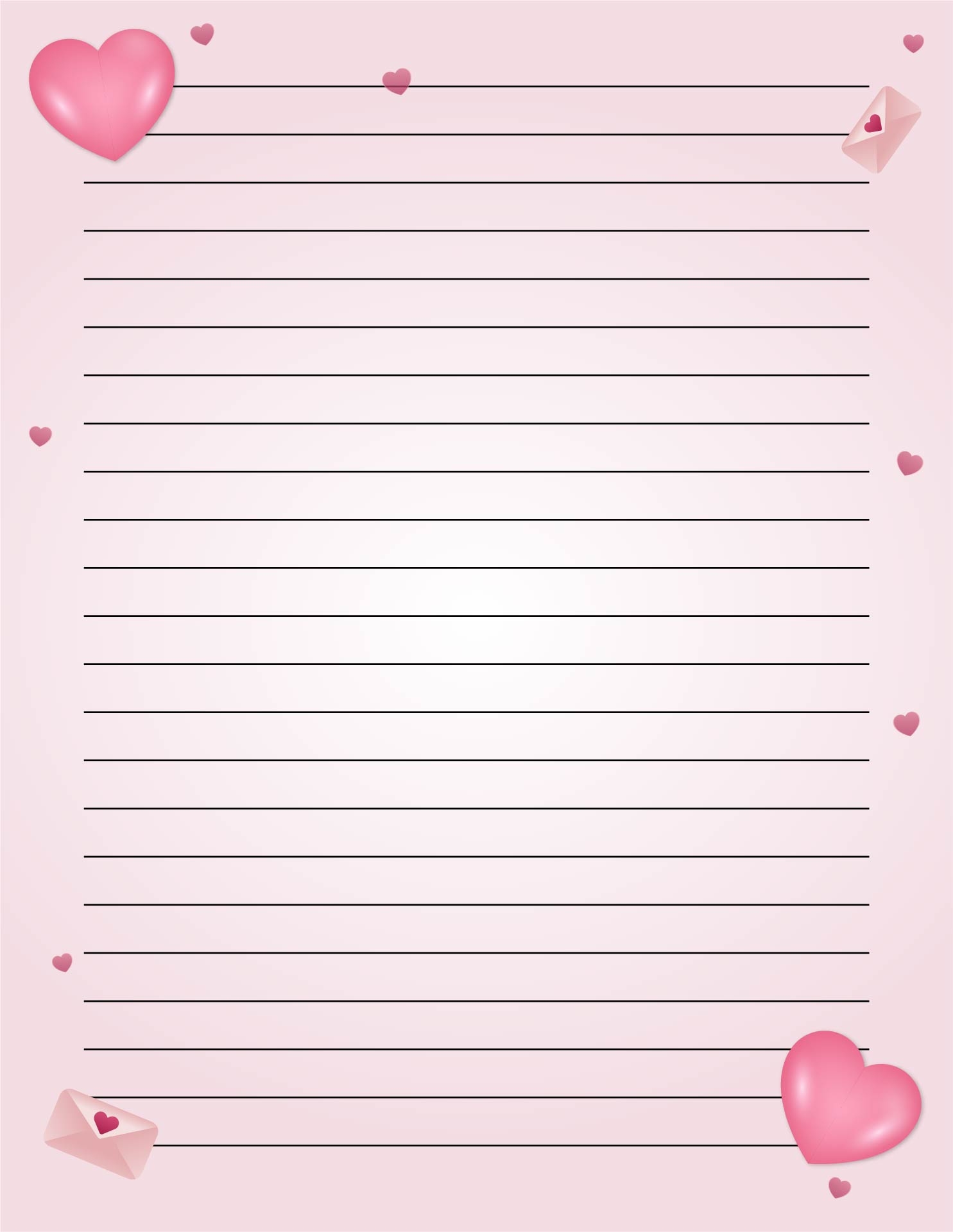 Cute Owls Love Letter Stationery 10 Free PDF Printables Printablee