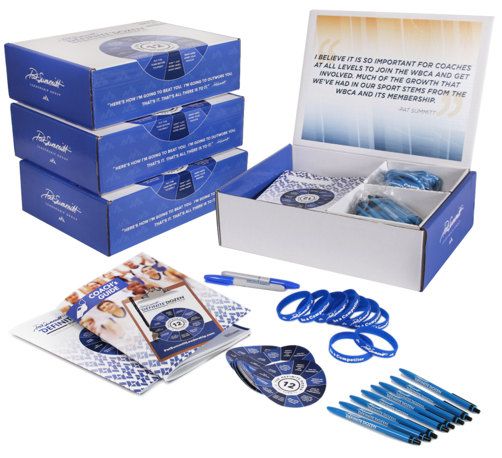 Definite Dozen Leadership Kit Pat Summitt Leadership Group