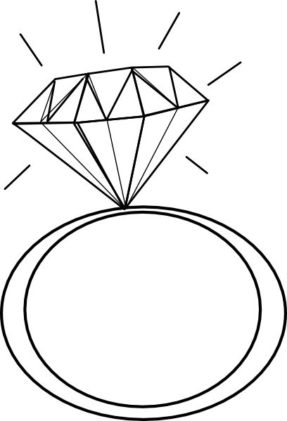 Diamond Ring Template Printable