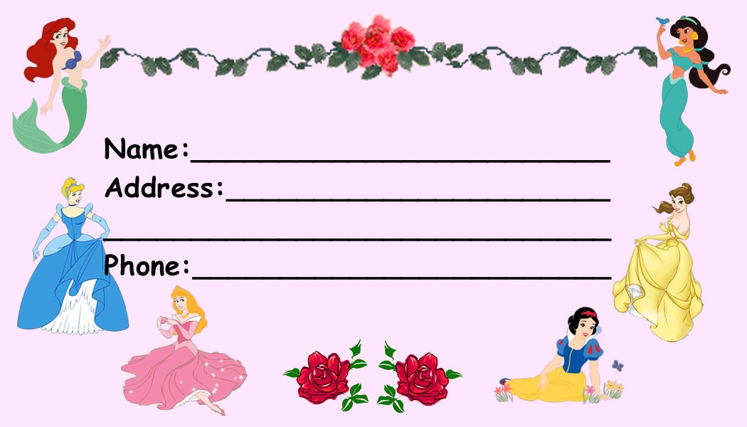 Disney Luggage Tags Page 1 Of 3 Download And Print 92 po