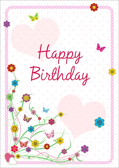 Free Printable Birthday Cards For Her