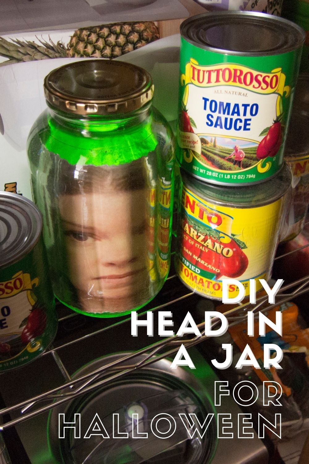 Easy DIY Halloween Decorations How To Put A Head In A Jar page 