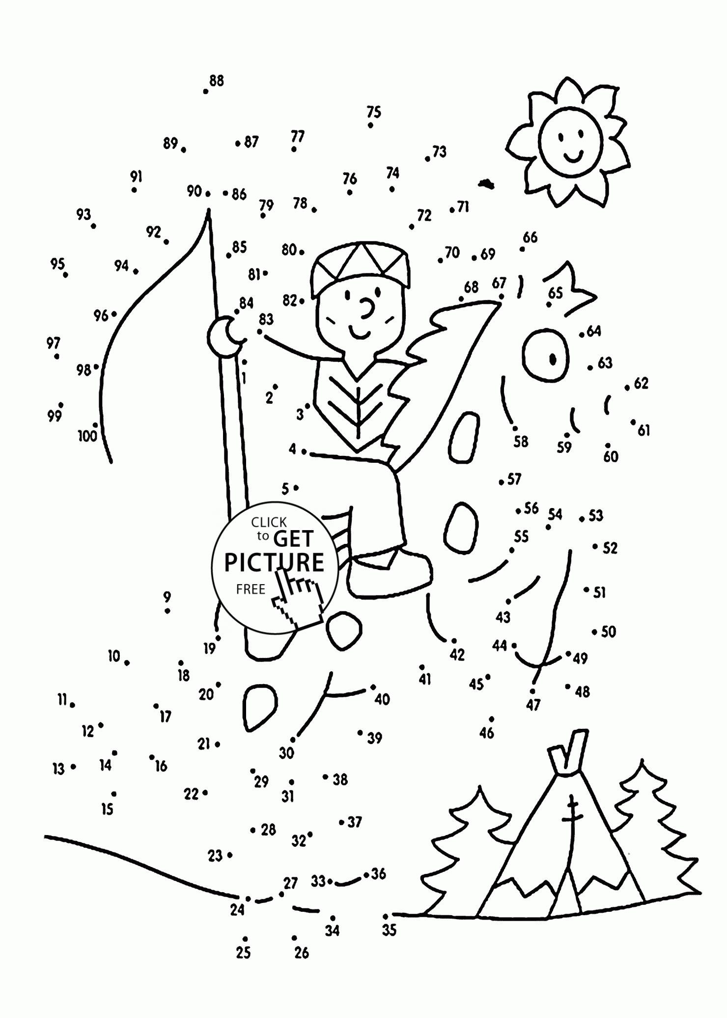 Free Dot To Dot Printables Easy