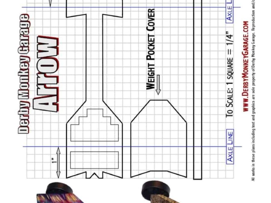 Easy Pinewood Derby Car Templates AT A GLANCE