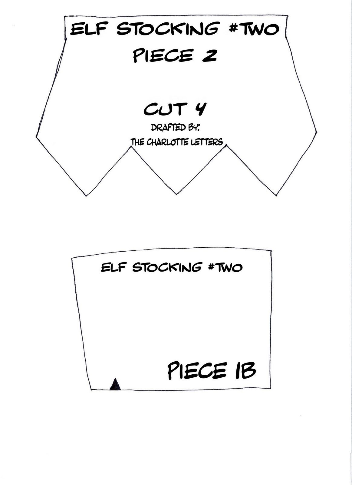 Free Printable Pattern For Elf Stockings Pants