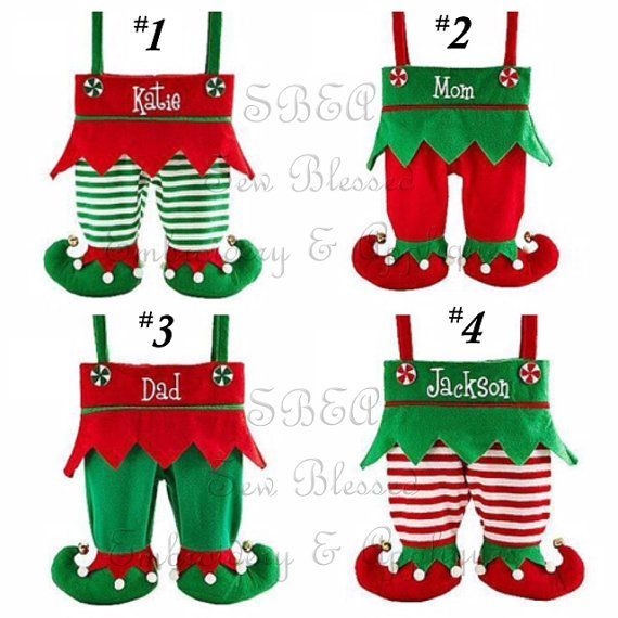 Elf Pants Stocking Pattern