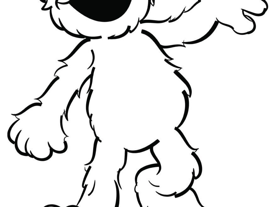 Elmo Coloring Pages To Download And Print For Free