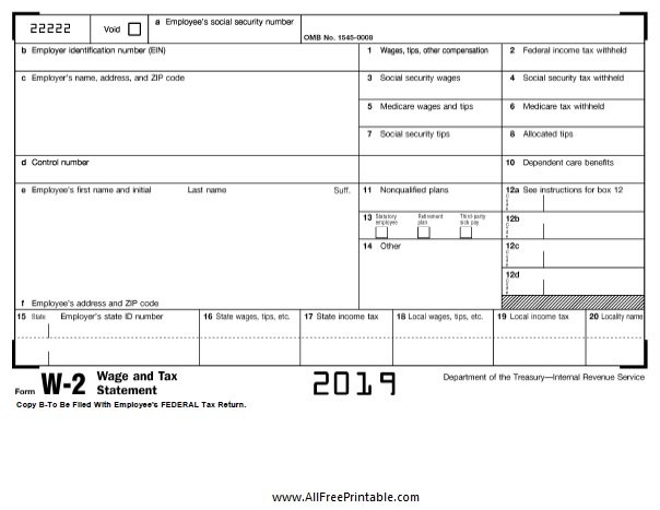 Employee W2 Form 2023 Printable Printable Forms Free Online