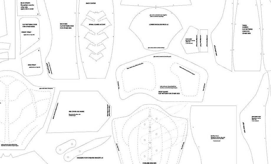 Eva Foam Templates