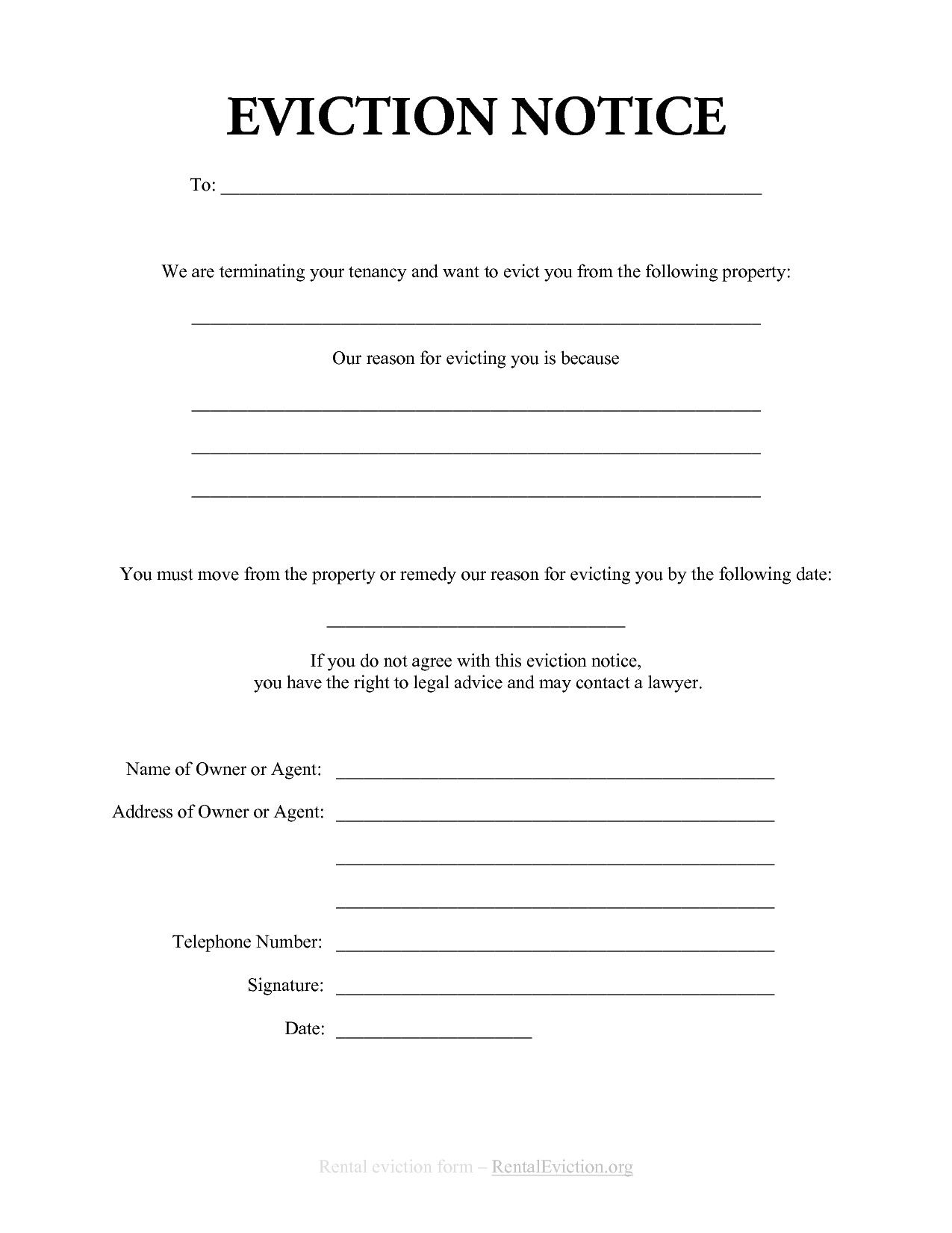 Eviction Notice Fill Out And Sign Printable Pdf Template Signnow Eviction Notice Fill Out And Sign Printable Pdf Template Signnow