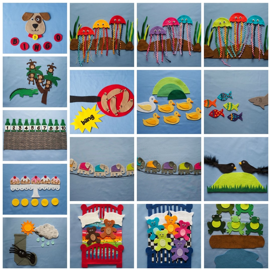 Printable Flannel Board Stories And Patterns