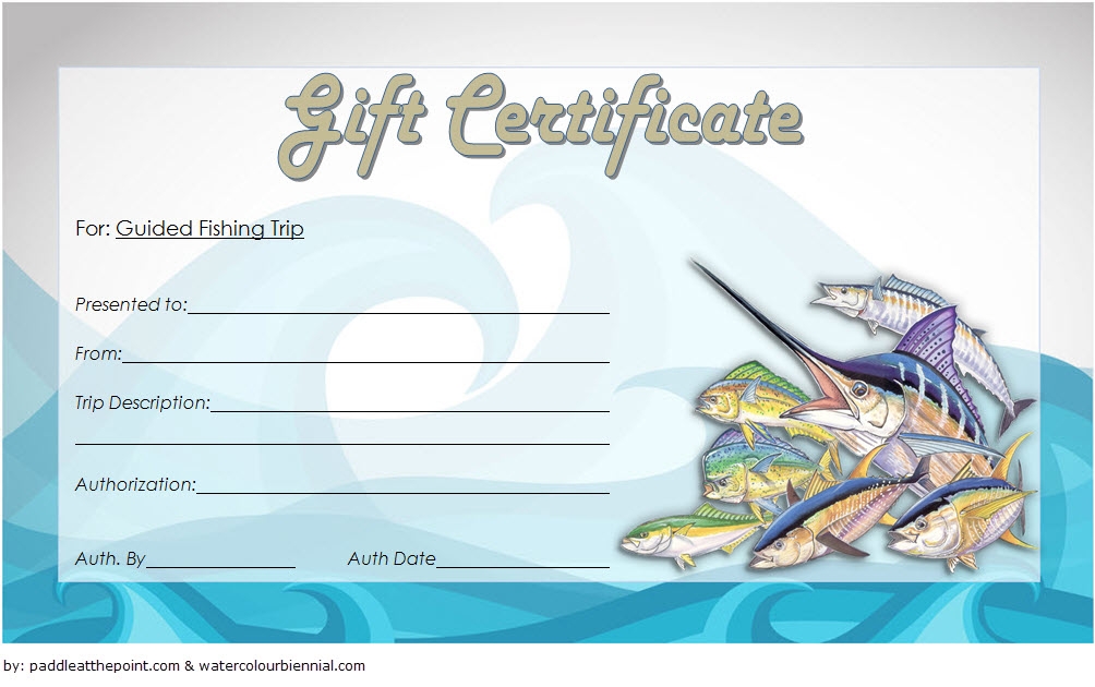 Free Printable Certificates For Fishing