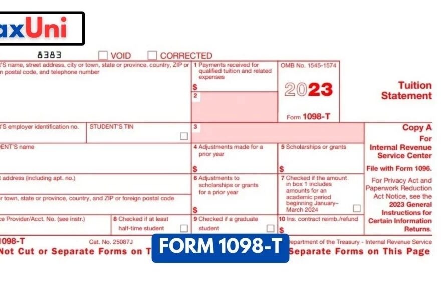 Form 1098 T 2024 2025