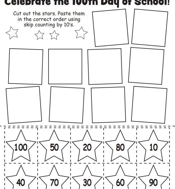 FREE 100 Days Of School Printables Tip Junkie