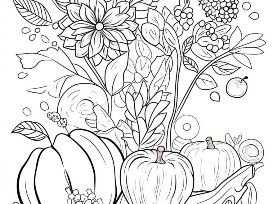 Free Autumn Printable Coloring Pages Embrace The Colors Of Fall