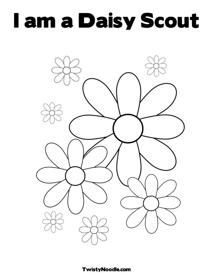 Free Daisy Girl Scout Coloring Pages For Your Little Scouts Free Daisy Girl Scout Coloring Pages For Your Little Scouts