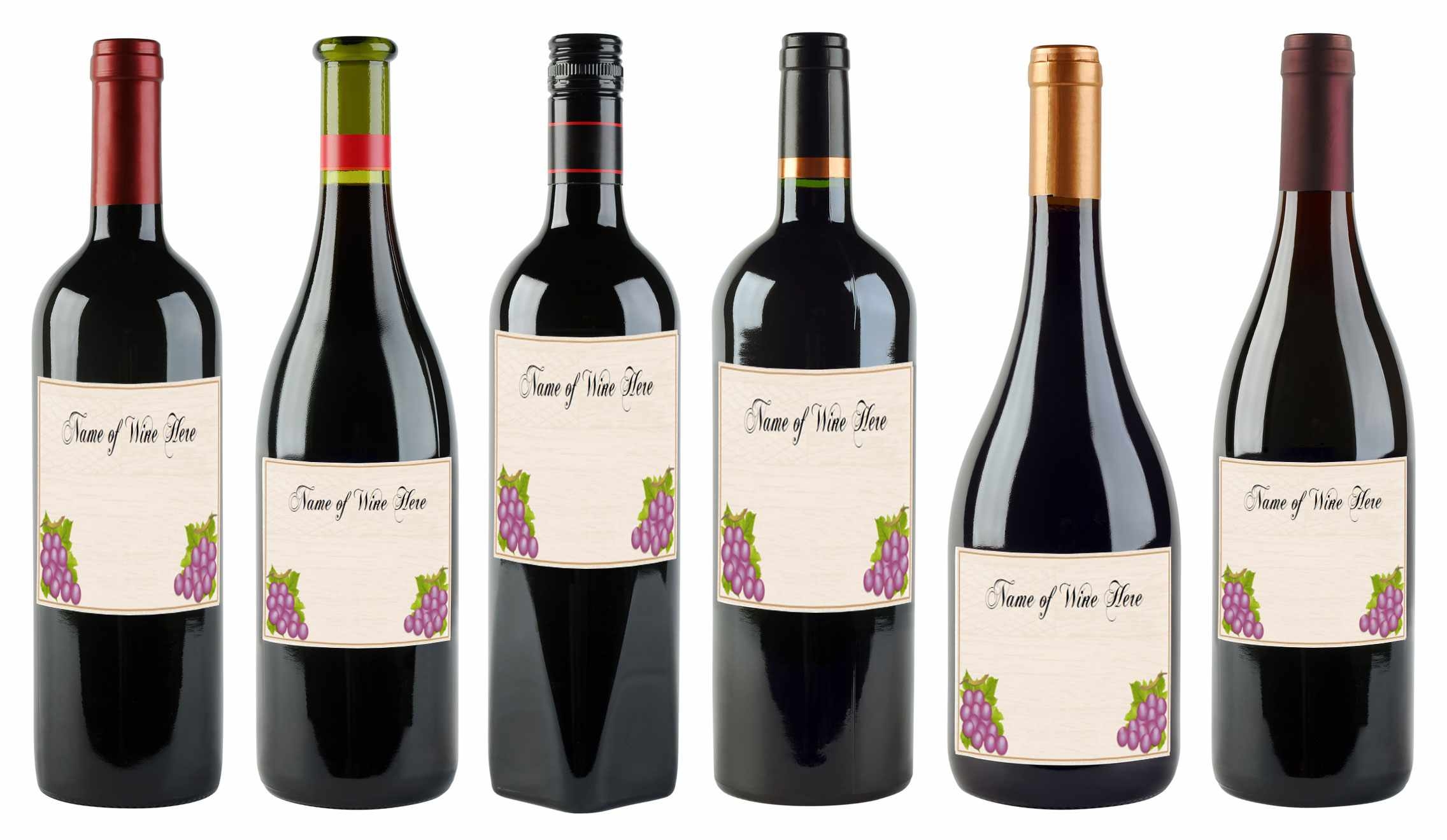 Free DIY Wine Label Templates For Any Occasion