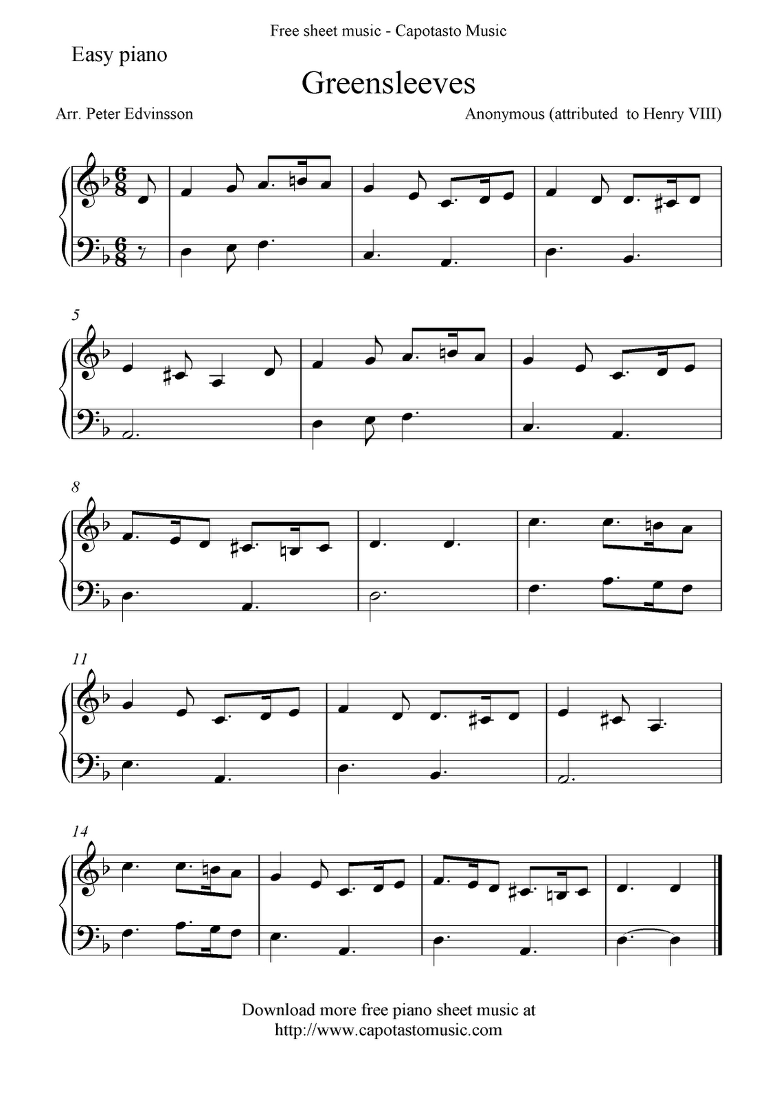 Free Easy Christmas Piano Sheet Music What Child Is This Free 