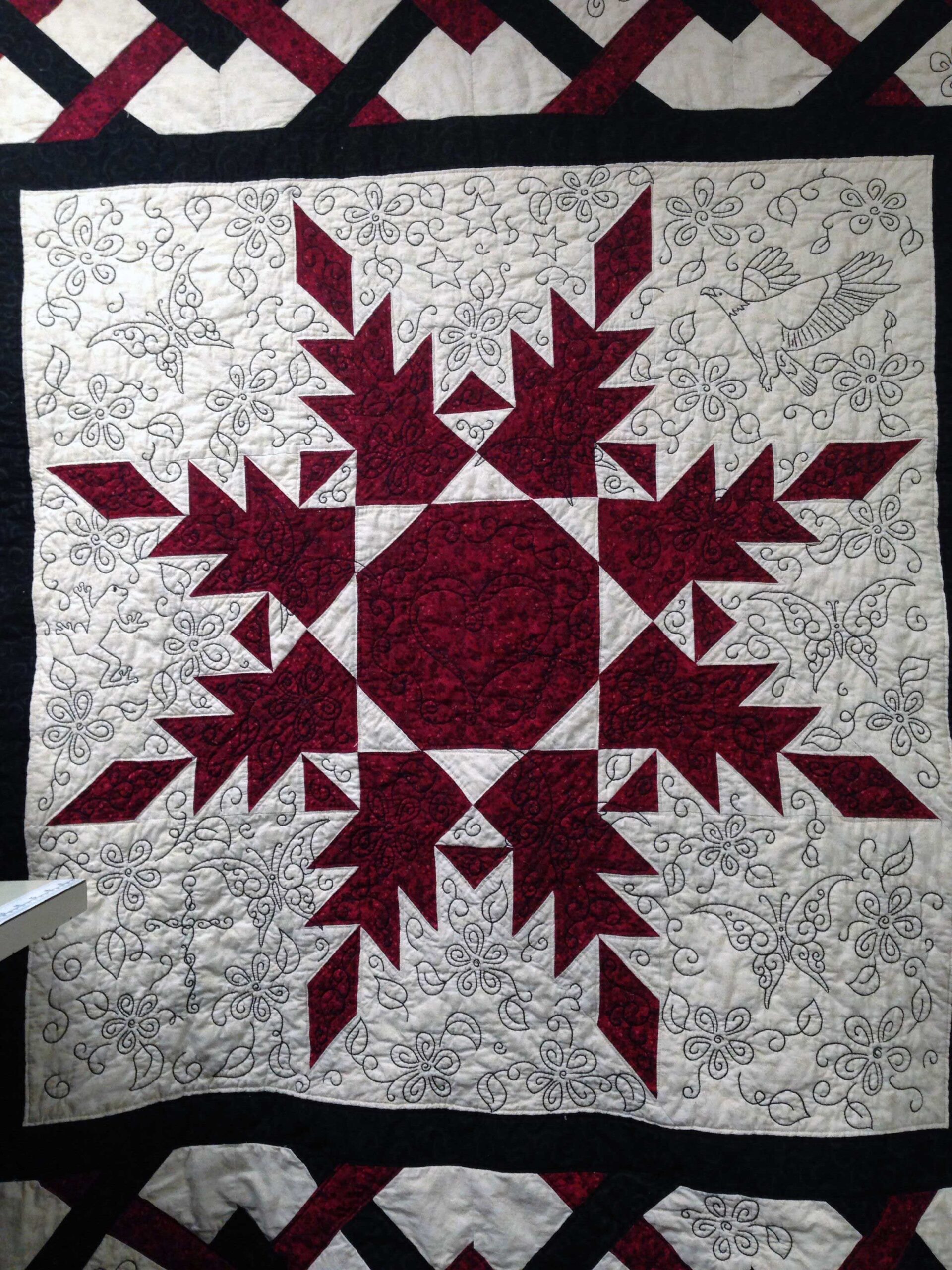 Free Feathered Star Quilt Pattern