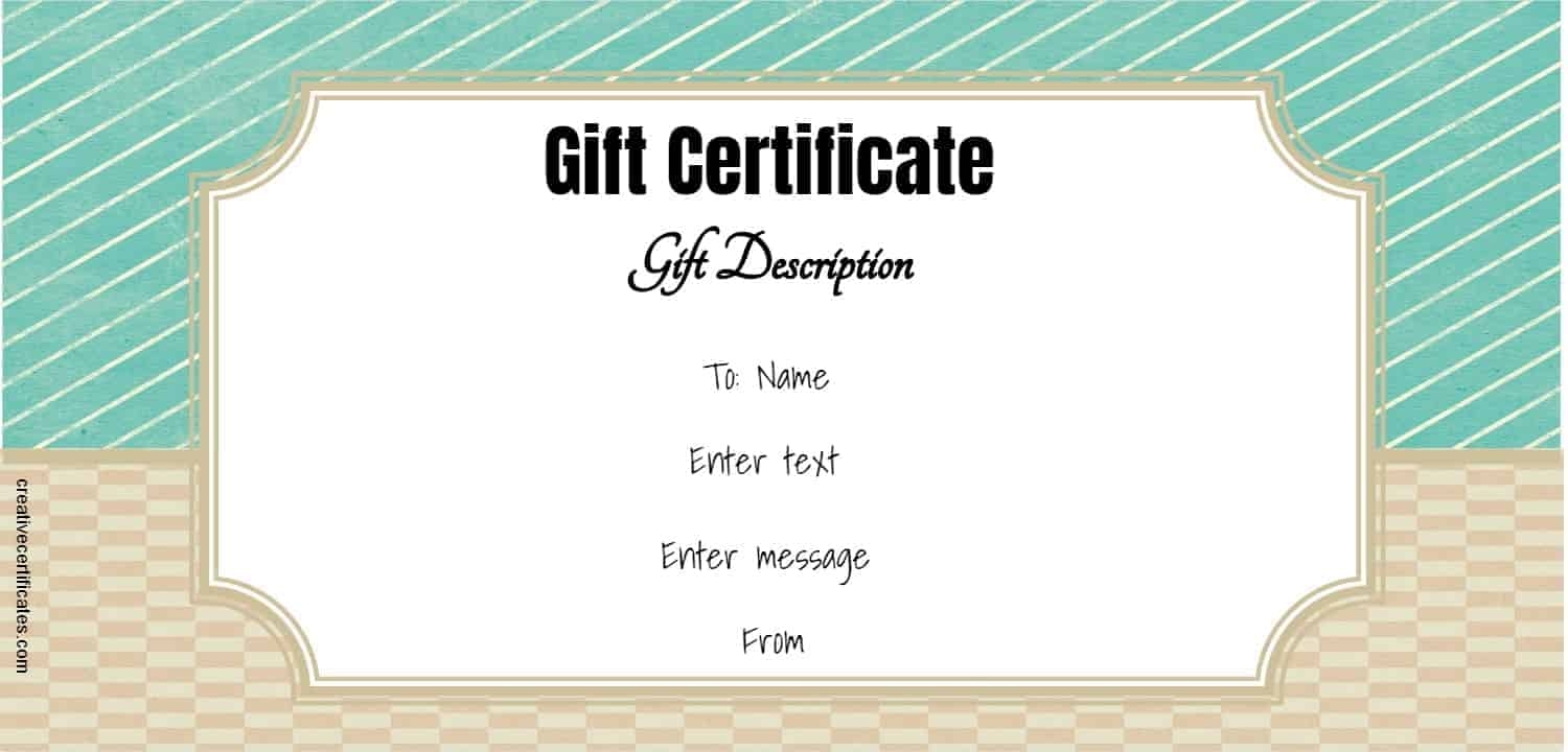 Free Printable Gift Card Templates