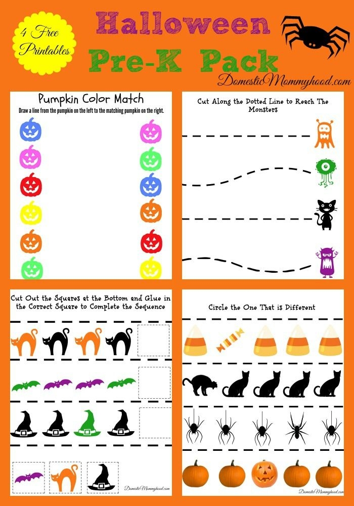 Free Halloween Printables For Kindergarten