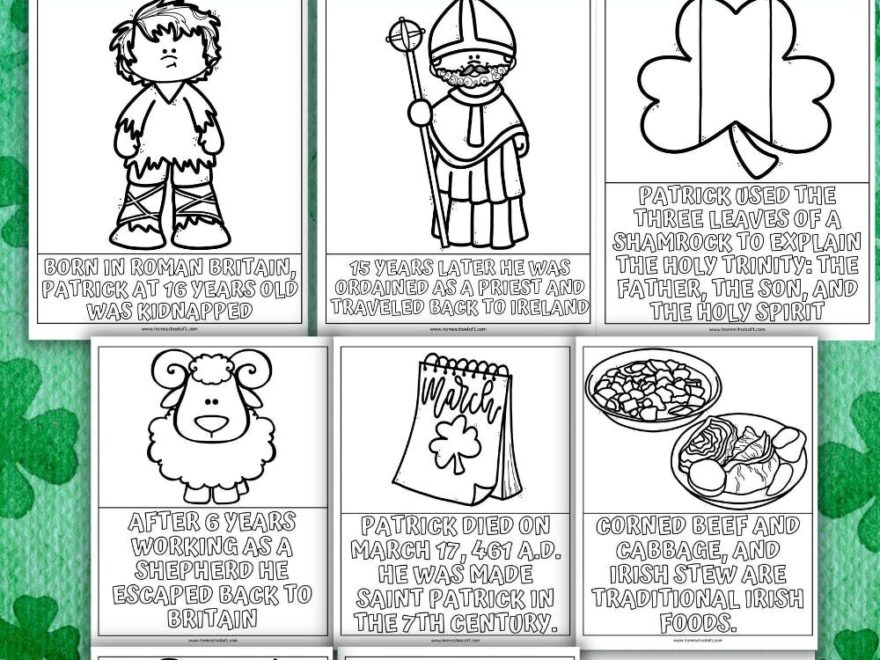 Free History Of St Patrick S Day Printables For Kids Artofit